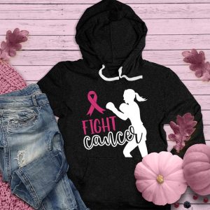 Fight Cancer Version 2 Colored Edition Hoodie_7464